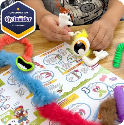 Tooblerz Silly Monsters Build & Play Kit | 26 Pieces