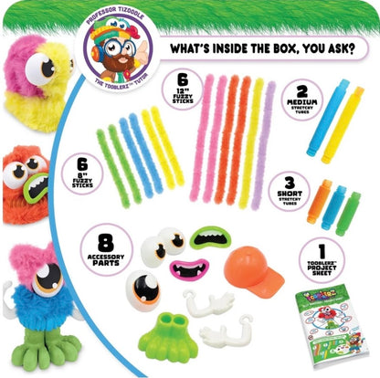 Tooblerz Silly Monsters Build & Play Kit | 26 Pieces