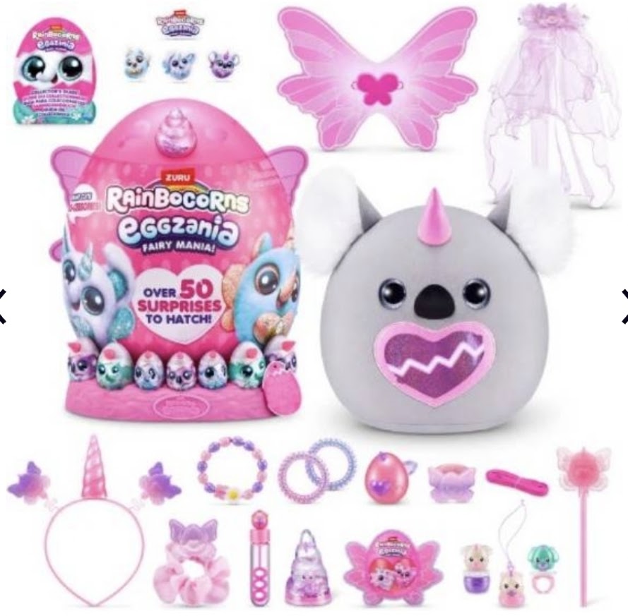 Zuru RainBoCorns Eggzania Fairy Mania | 50+ Surprises to Hatch