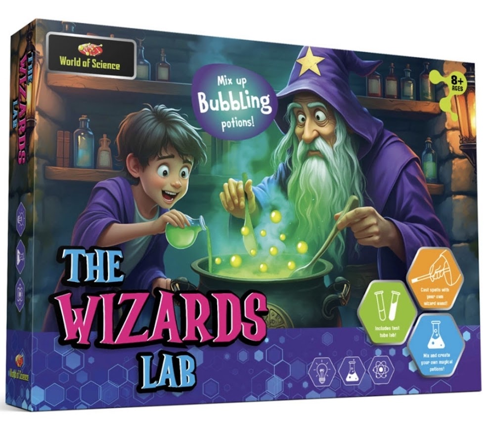 World of Science The Wizard's Lab | Bubbling Potions Science Kit