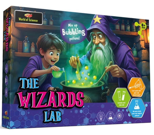World of Science The Wizard's Lab | Bubbling Potions Science Kit