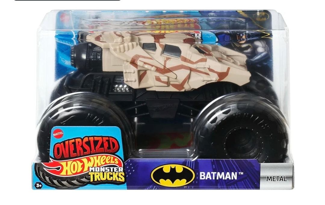 Hot Wheels Monster Trucks Oversized Batman Die-Cast Metal Truck