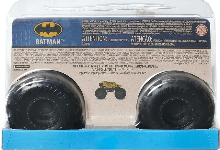 Hot Wheels Monster Trucks Oversized Batman Die-Cast Metal Truck