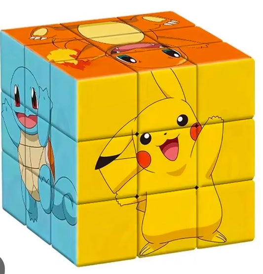 Pokémon 3x3 Twist Cube Puzzle | Pikachu, Squirtle & Charmander