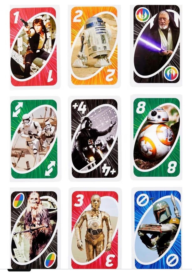 UNO Card Game | Licensed Character Editions