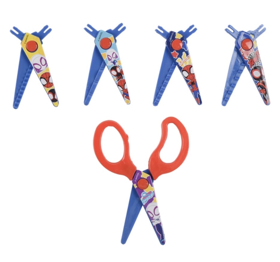 Marvel Spidey & His Amazing Friends Scissors Set | 5 Decorative Blades
