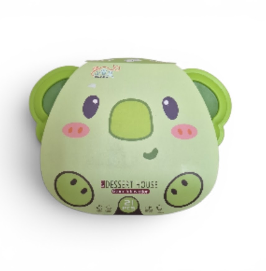Koala Dessert House Carry Case Playset – 21 Piece Kids Toy