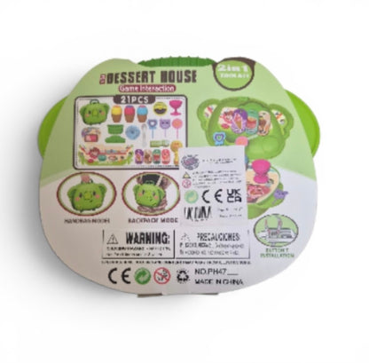 Koala Dessert House Carry Case Playset – 21 Piece Kids Toy