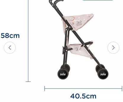 Joie Mini Doll Stroller – Kids Toy Pushchair