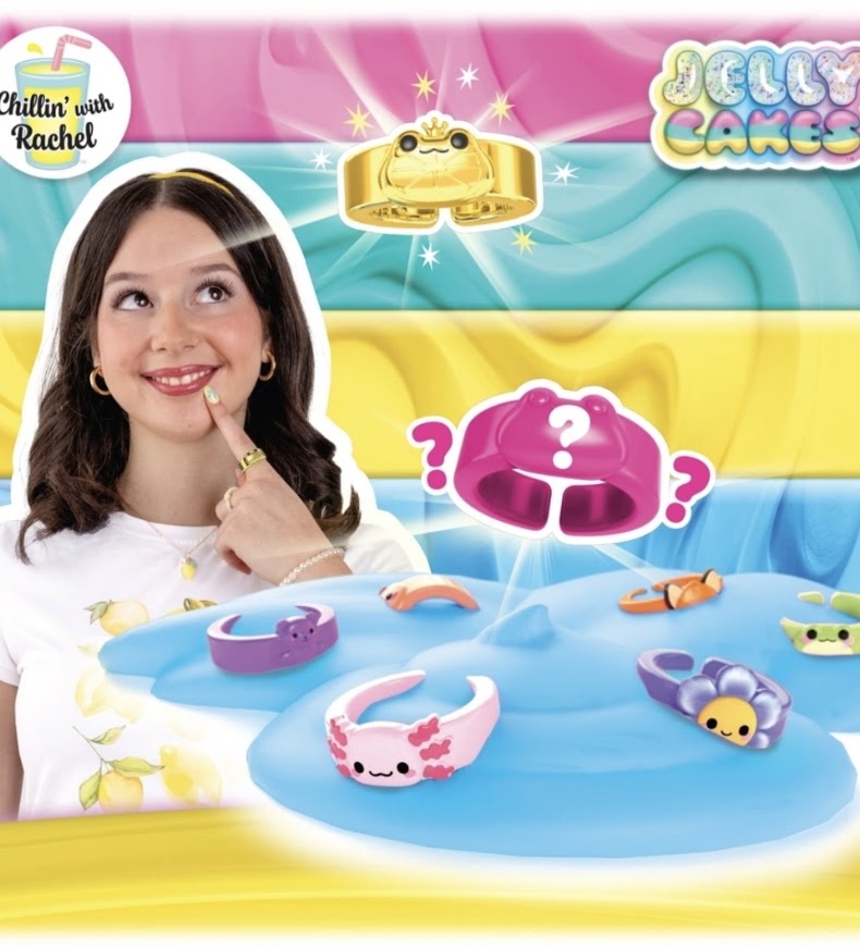 Chillin' with Rachel Jelly Cakes Mystery Ring Surprise