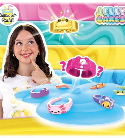 Chillin' with Rachel Jelly Cakes Mystery Ring Surprise
