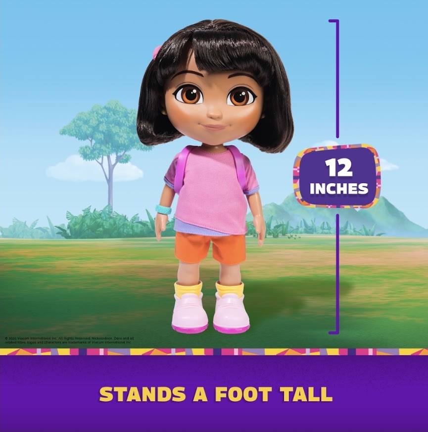 Nickelodeon Dora Sing & Explore Interactive Doll
