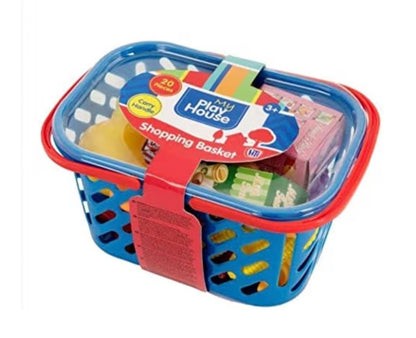 Shopping Basket With Food