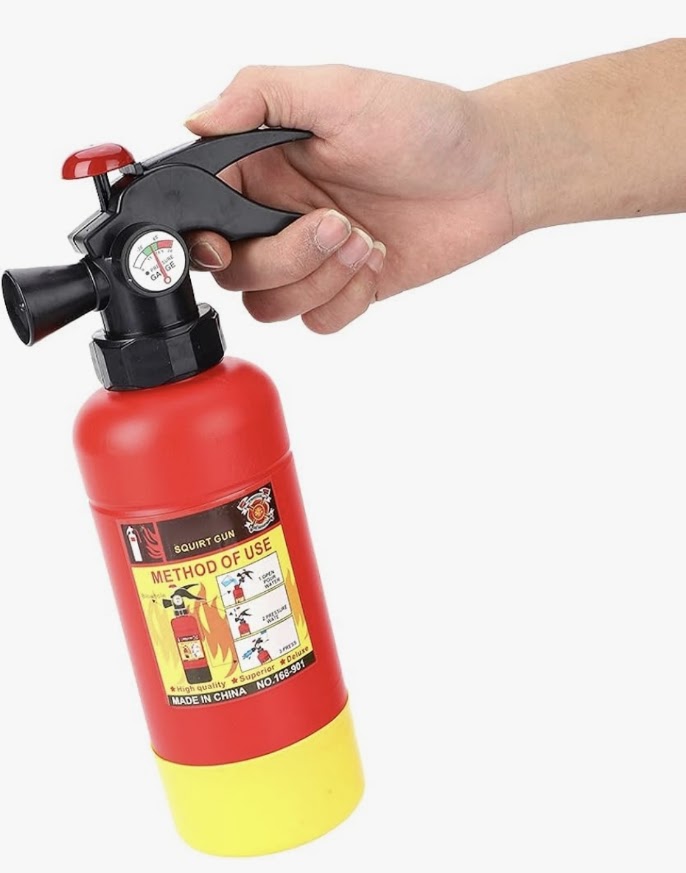 Fire Extinguisher Squirt Gun