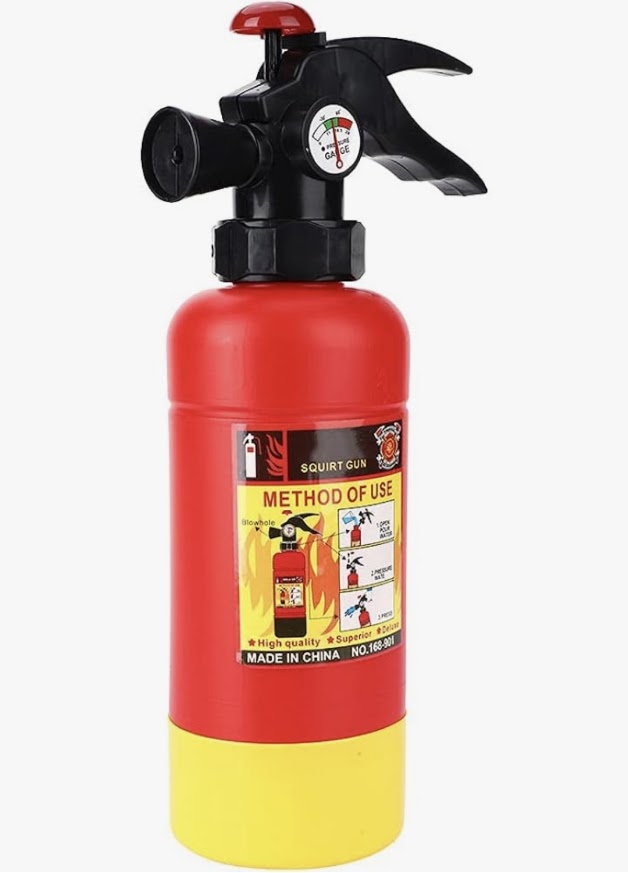 Fire Extinguisher Squirt Gun