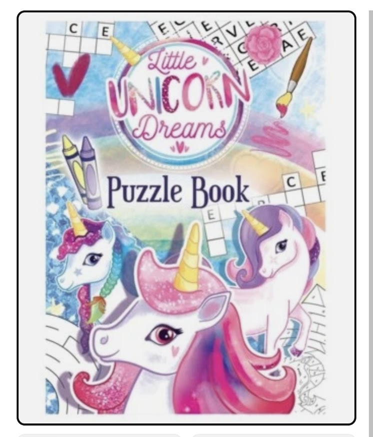 Unicorn Puzzle Book
