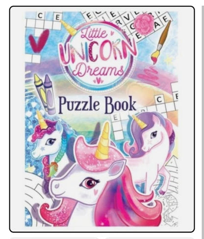 Unicorn Puzzle Book