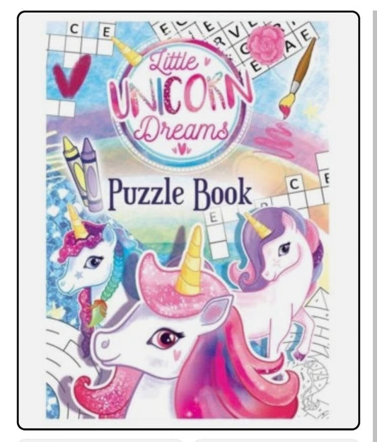 Unicorn Puzzle Book