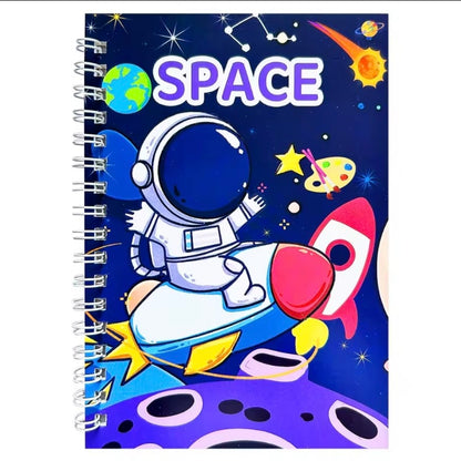 Mini Paint Book Including Paint Brush