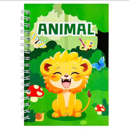 Mini Paint Book Including Paint Brush