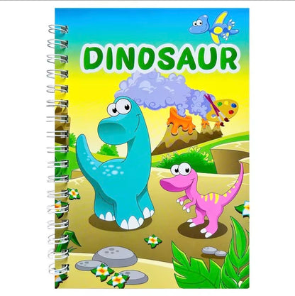 Mini Paint Book Including Paint Brush