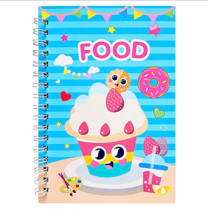 Mini Paint Book Including Paint Brush
