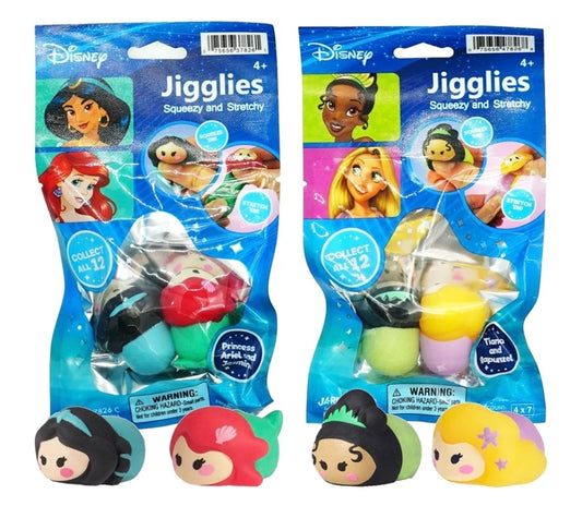Disney Princess Jigglies | Squeezy & Stretchy Mystery Pack