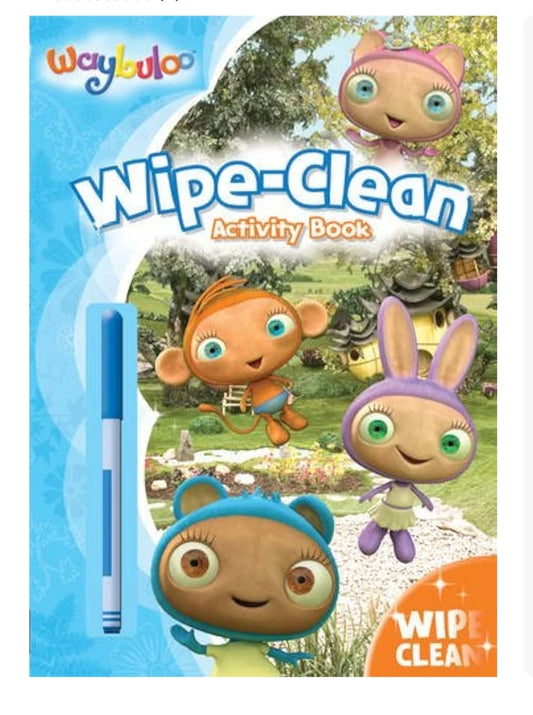 Waybuloo Wipe-Clean Activity Book