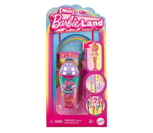 Mini Barbie Land Pop Reveal Doll
