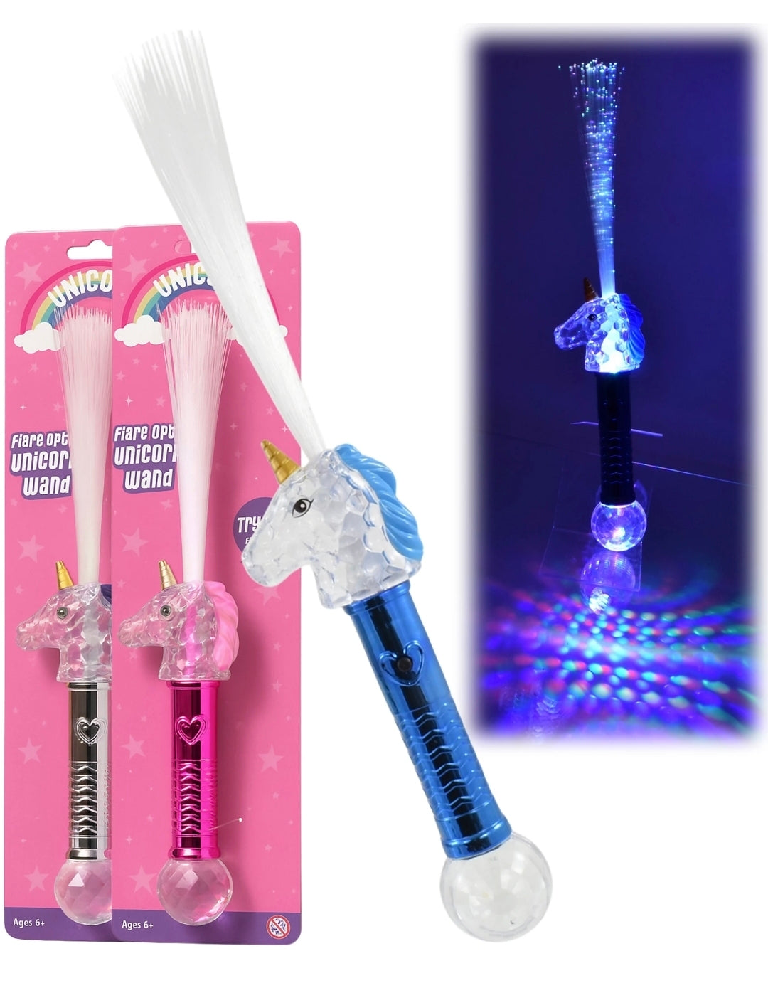 Fibre Optic Unicorn Wand