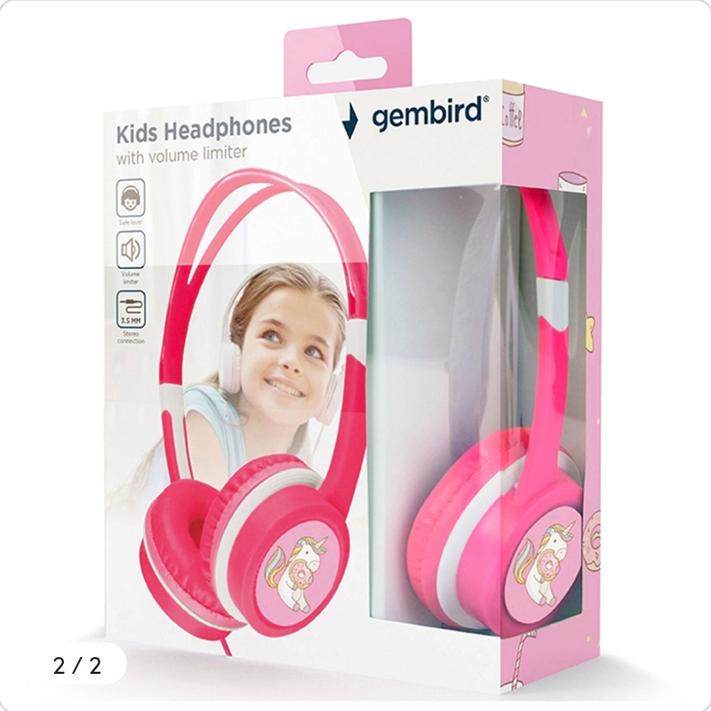 Girls Unicorn Headphones