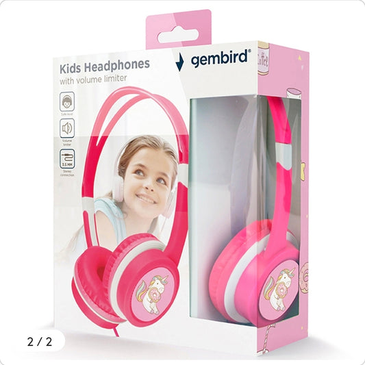 Girls Unicorn Headphones