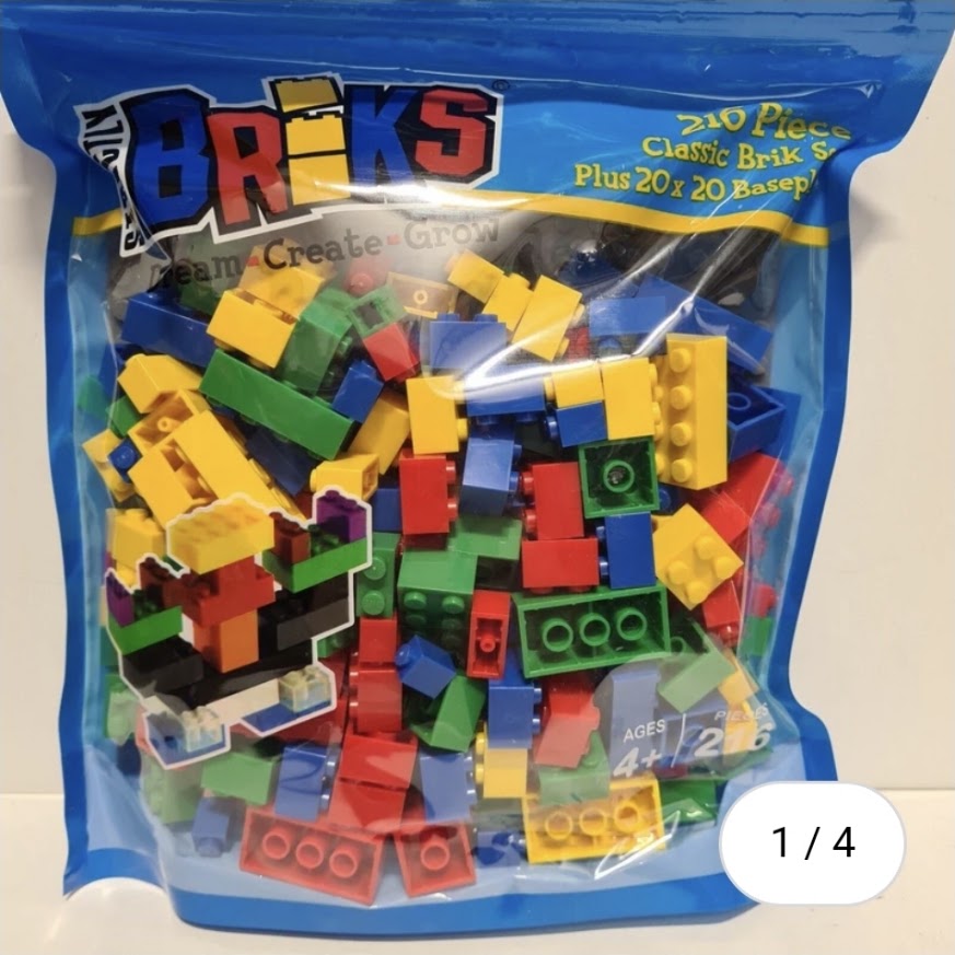 Briks Brick Set | 216 Pieces