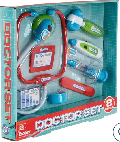 Boley Doctor Set | 8 Piece Medical Play Set