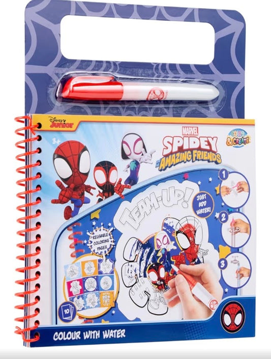 Disney Spidey | Colour With Water