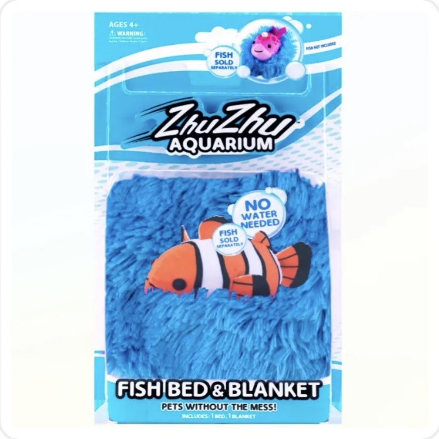 ZhuZhu Aquarium Fish Bed & Blanket