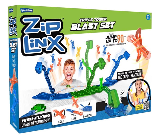 Zip Linx | Triple Tower Blast Set