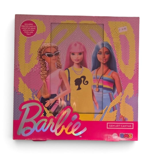 Barbie Gem Art Canvas