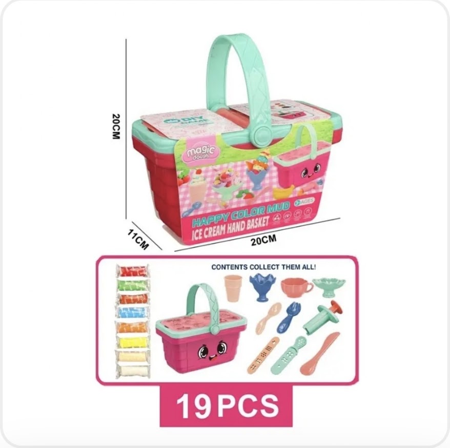 Happy Colour | Mud Ice Cream Basket