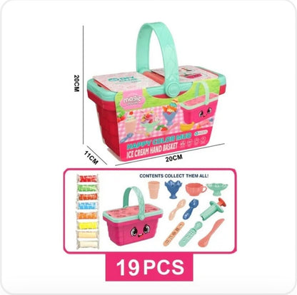 Happy Colour | Mud Ice Cream Basket