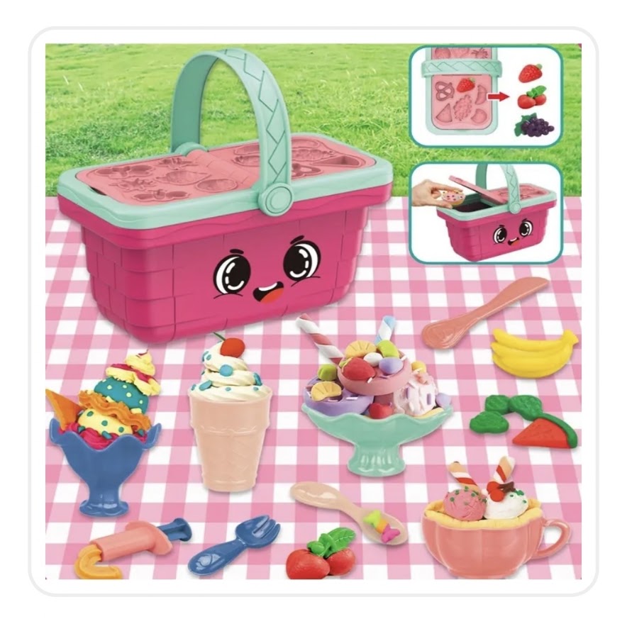 Happy Colour | Mud Ice Cream Basket