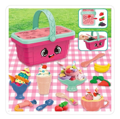 Happy Colour | Mud Ice Cream Basket