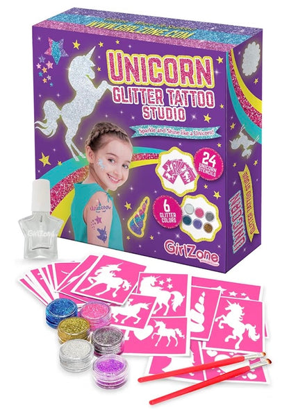Unicorn Glitter Tattoo Studio