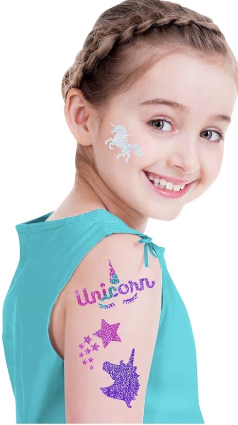 Unicorn Glitter Tattoo Studio