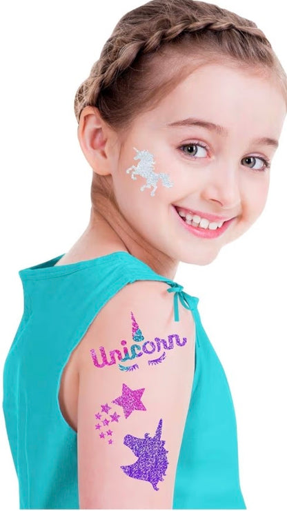 Unicorn Glitter Tattoo Studio