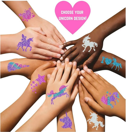 Unicorn Glitter Tattoo Studio