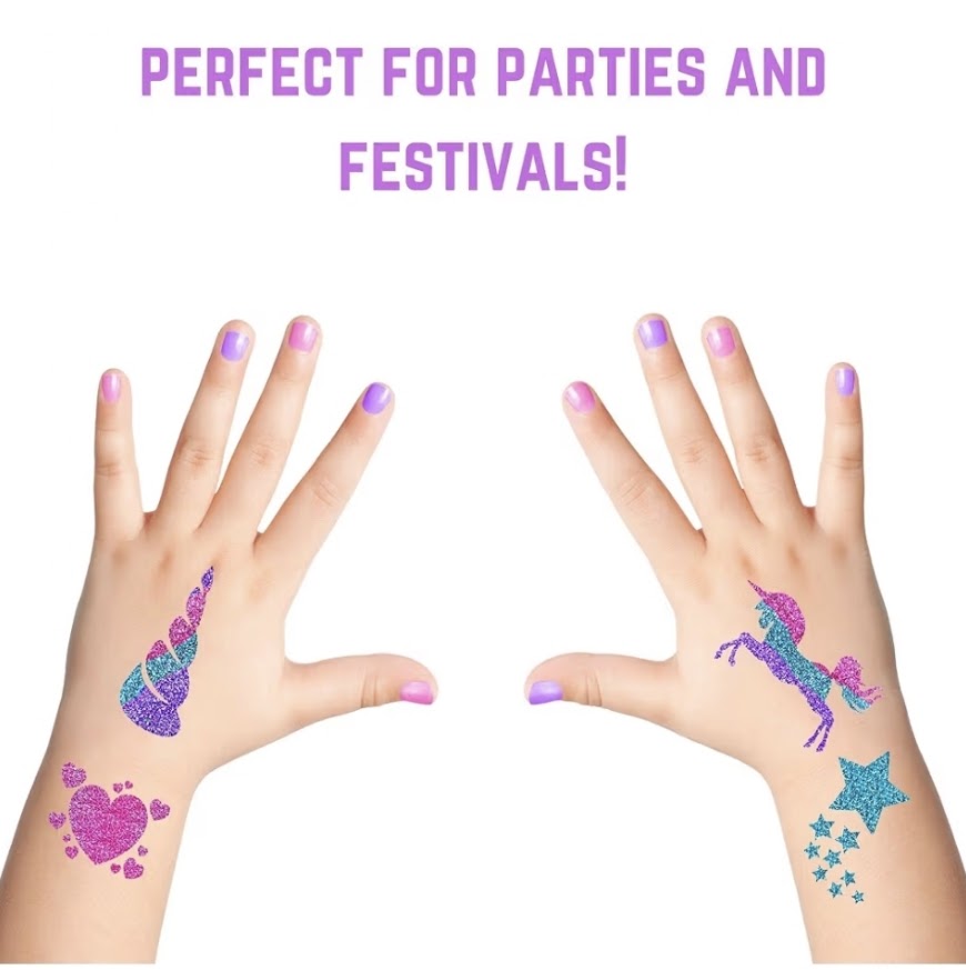 Unicorn Glitter Tattoo Studio