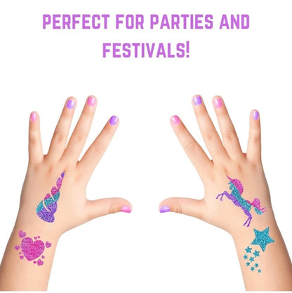 Unicorn Glitter Tattoo Studio