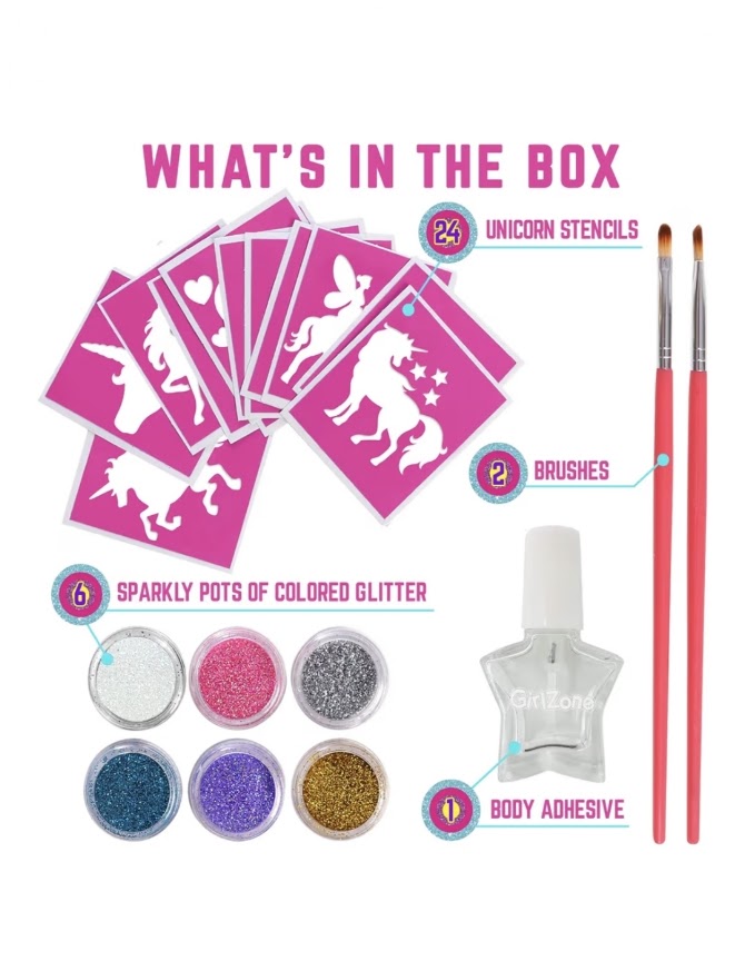 Unicorn Glitter Tattoo Studio