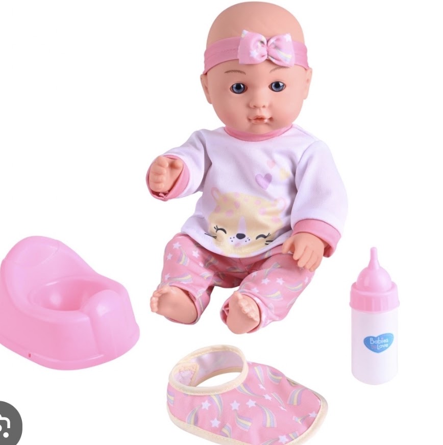 Chad Valley Babies To Love | Drink & Wet Baby